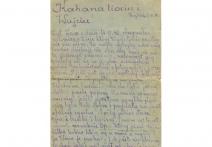 List Zbigniewa Toporowskiego do Cioci i Wujka, List Wasz z dnia 14. XI. 1940 otrzymałem, natomiast o liście, który wysłaliście nic nie wiem...Kozielsk II, 5. XII. 1940. 