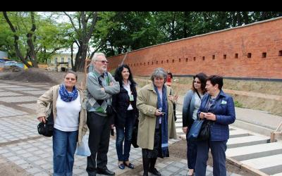 Wizyta przedstawicieli FRK w nowej siedzibie Muzeum Katyńskiego